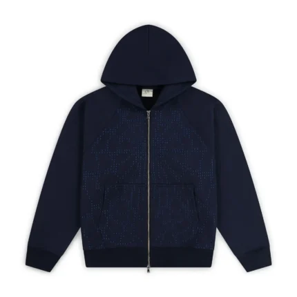 84K Zip Up Hoodie – Navy
